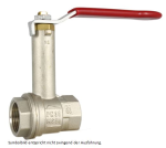 Kugelhahn mit Spindelverl&amp;#228;ngerung IG/IG