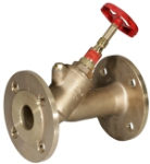 Kombiniertes Alwa-Freistrom-/R&amp;#252;ckschlagventil, geflanscht