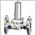 Edelstahl-Membrandruckminderer PN25 / 1,5 - 6 bar