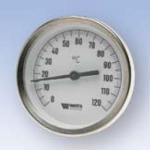 Thermometer axial
